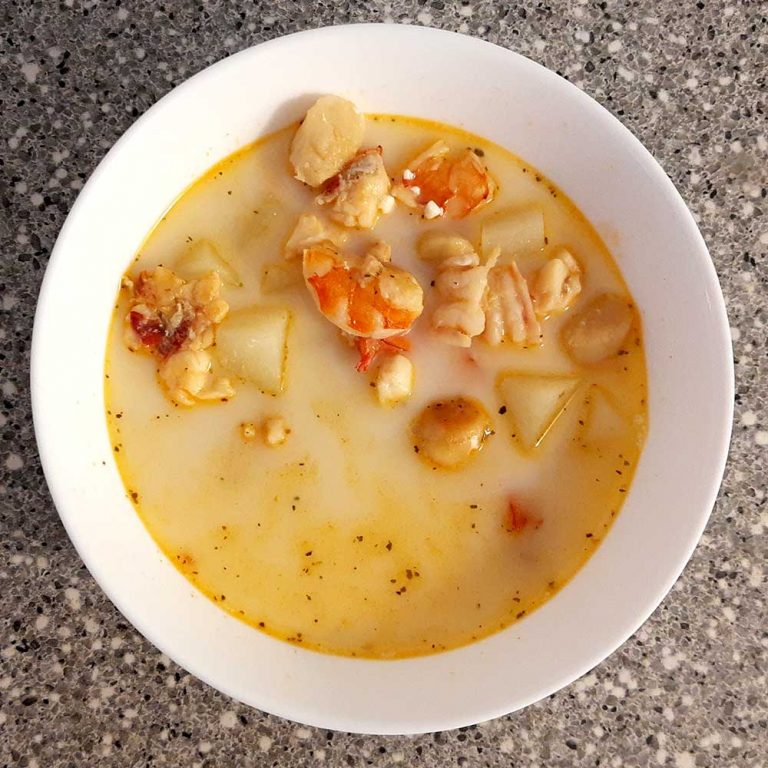 Atlantic Seafood Chowder 23 creamy seafood chowder soup