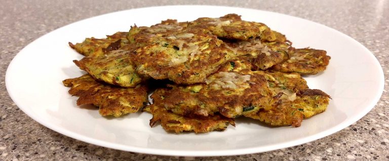 Zucchini Pancakes with Garlic 13 zucchini pancake with garlic